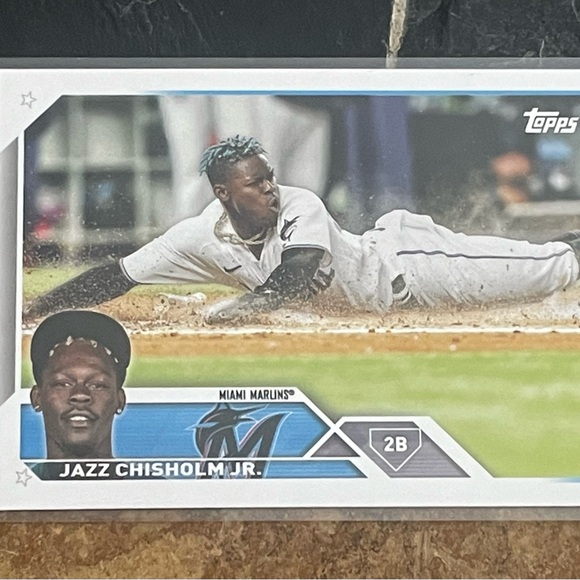 (9) Jazz Chisholm Jr Cards 22', 23', 24' Flordia Marlins MLB - Picture 5 of 10